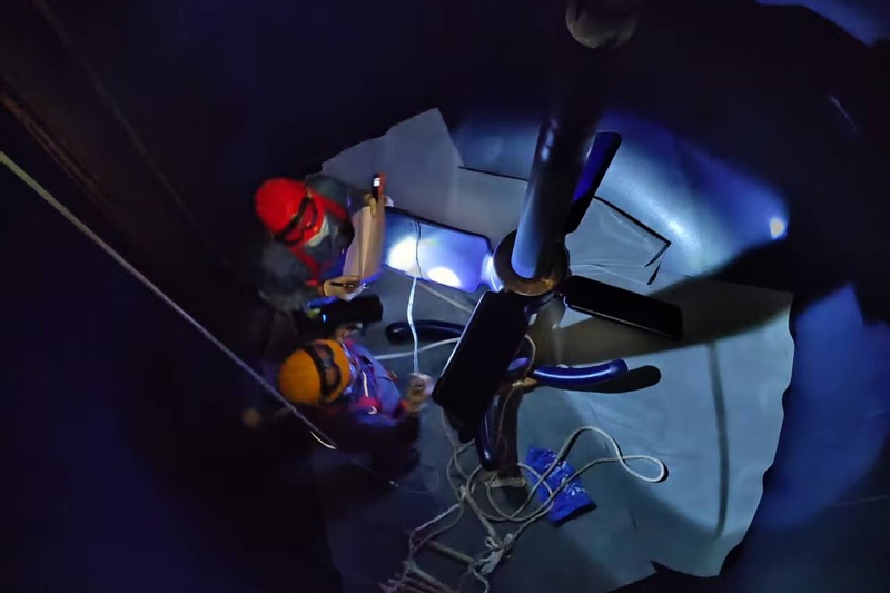 搪玻璃攪拌系統的安裝和拆卸